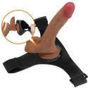 PRETTY LOVE - CALCINHA UNIVERSAL COM DILDO VIBRATÓRIO E