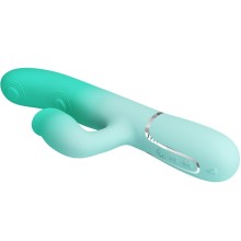 PRETTY LOVE - GIGI MULTIFUNKTIONS-RABBIT-VIBRATOR AQUAGRÜN