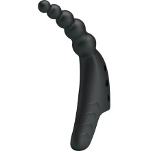 PRETTY LOVE - VIBRADOR DE DEDO JORDIN 10 VIBRAÇÕES PRETO