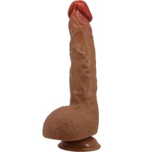 BAILE - BEAUTIFUL WILKS 5 CONFIGURAÇÕES VIBRADOR REALISTA 25 CM MULATO