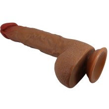 BAILE - BEAUTIFUL WILKS 5 CONFIGURAÇÕES VIBRADOR REALISTA 25 CM MULATO