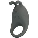 PRETTY LOVE - STRATUS RABBIT VIBRATING RING GRAY