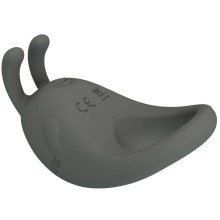 PRETTY LOVE - STRATUS RABBIT VIBRATING RING GRAY