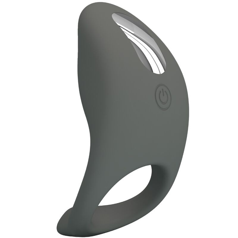 PRETTY LOVE - GEMMA VIBRATOR RING WITH MEMORY GRAY