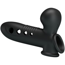 PRETTY LOVE - CRANE PENIS SLEEVE WITH AIRBAG BLACK