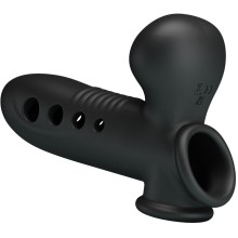 PRETTY LOVE - CRANE PENIS SLEEVE WITH AIRBAG BLACK