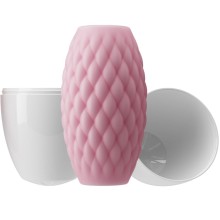 PRETTY LOVE - MASTURBADOR MASCULINO SILICONE ATHENA EROS ROSA