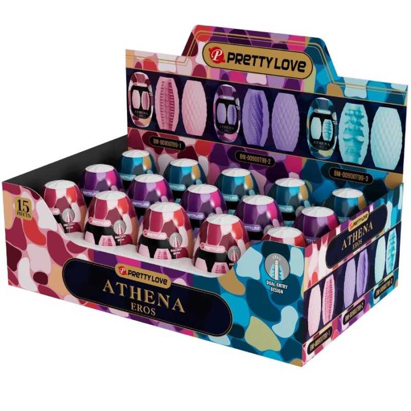 PRETTY LOVE - ATHENA EROS PACK 15 VERSCHIEDENE MÄNNLICHE PRETTY LOVE - ATHENA EROS PACK 15 VERSCHIEDENE MÄNNLICHE
