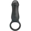 PRETTY LOVE - TRAE RING VIBRATOR BLACK