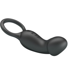 PRETTY LOVE - TRAE RING VIBRATOR BLACK