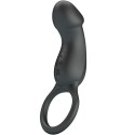 PRETTY LOVE - TRAE RING VIBRATOR BLACK