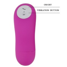 BAILE - THONG WITH VIBRATING BULLET AND CONTROL PURPLE