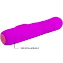 PRETTY LOVE - LEOPOLD VIBRATOR 4 VIBRATIONS 4 THRUST MODES PURPLE