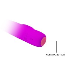 PRETTY LOVE - VIBRADOR LEOPOLD 4 VIBRAÇÕES 4 MODOS DE IMPULSO ROXO