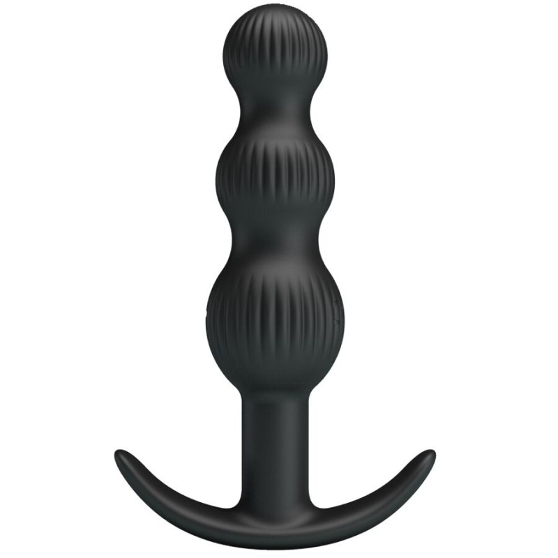 PRETTY LOVE - SIDNEY ANAL VIBRATOR 10 VIBRATIONS BLACK