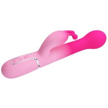 PRETTY LOVE - DEJON 3 EM 1 MULTIFUNCIONAL RABBIT VIBRADOR ROSA