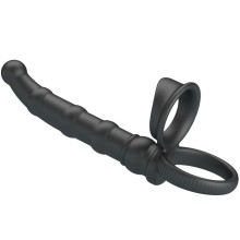 PRETTY LOVE - ANEL VIBRATÓRIO PARA PÊNIS TATUM COM PLUG 10