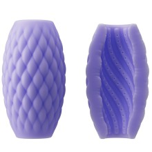 PRETTY LOVE - MASTURBATEUR POUR HOMME EN SILICONE ATHENA EROS VIOLET