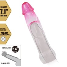 PRETTY LOVE - NERON REALISTICO 6 CM GUAINA DI ALLARGAMENTO PER