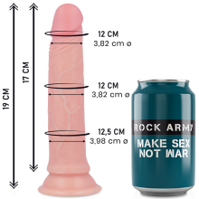 ROCKARMY - ROCKARMY LIQUID SILICONE PREMIUM AVENGER REALISTIC 19 CM -O- 3.98 CM