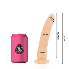 DELTA CLUB - TOYS DILDO NATÜRLICHES MEDIZINISCHES SILIKON 17 CM
