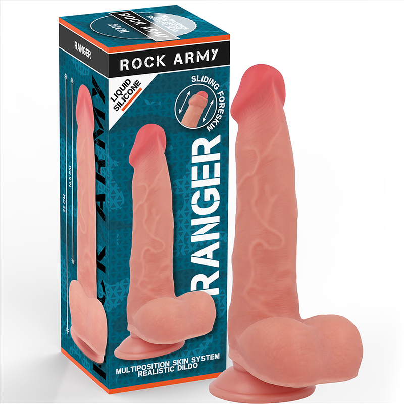 ROCKARMY - RANGER EN SILICONE LIQUIDE 22 CM -O- 3,6 CM