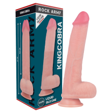 ROCKARMY - LIQUIDE SILICONE PREMIUM KINGCOBRA RÉALISTE 24 CM