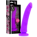 DELTA CLUB - TOYS LILA DILDO MEDIZINISCHES SILIKON 17 CM -O- 3 CM