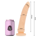 DELTA CLUB - TOYS DILDO MÉDICO NATURAL SILICONE 23 CM -O- 4.5 CM