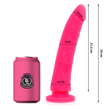 DELTA CLUB - TOYS GODE MÉDICAL ROSE EN SILICONE 23 CM -O- 4.5 CM