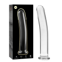 NEBULA SERIES BY IBIZA - MODELO 8 DILDO VIDRO BOROSILICADO 14,5 X 2 CM TRANSPARENTE