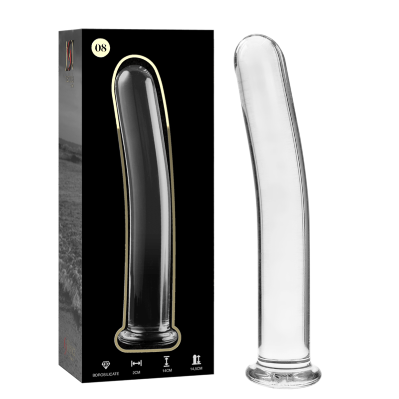 NEBULA SERIES BY IBIZA - MODELLO 8 DILDO IN VETRO BOROSILICATO
