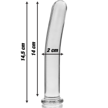 NEBULA SERIES BY IBIZA - MODELLO 8 DILDO IN VETRO BOROSILICATO