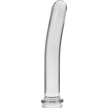 NEBULA SERIES BY IBIZA - MODEL 8 DILDO BOROSILICATE GLASS 14.5 X 2 CM CLEAR