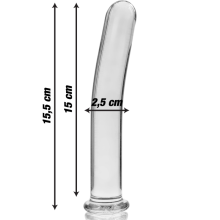 NEBULA SERIES BY IBIZA - MODÈLE 9 GODE EN VERRE BOROSILICATE