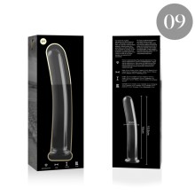 NEBULA SERIES BY IBIZA - MODÈLE 9 GODE EN VERRE BOROSILICATE