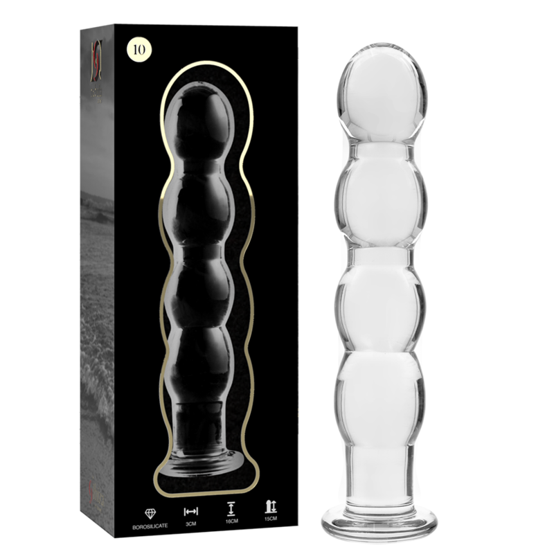 NEBULA SERIES BY IBIZA - MODÈLE 10 GODE EN VERRE BOROSILICATE