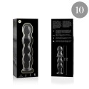 NEBULA SERIES BY IBIZA - MODELL 10 DILDO BOROSILIKATGLAS 16,5 X 3,5 CM KLAR