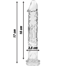 NEBULA SERIES BY IBIZA - MODÈLE 12 GODE EN VERRE BOROSILICATE