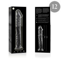 NEBULA SERIES BY IBIZA - MODÈLE 12 GODE EN VERRE BOROSILICATE
