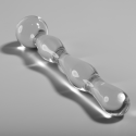 NEBULA SERIES BY IBIZA - MODELL 13 DILDO BOROSILIKATGLAS 18 X 3,5 CM KLAR