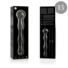 NEBULA SERIES BY IBIZA - MODÈLE 13 GODE EN VERRE BOROSILICATE