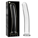 NEBULA SERIES BY IBIZA - MODEL 17 DILDO BOROSILICATE GLASS 18.5 X 3 CM CLEAR