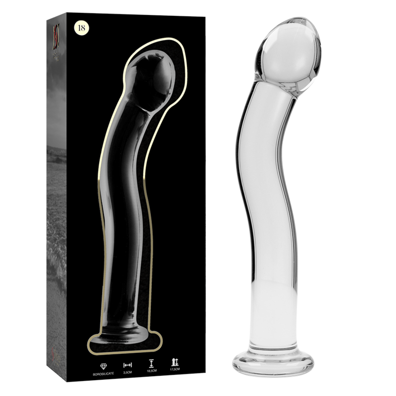 NEBULA SERIES BY IBIZA - MODÈLE 18 GODE EN VERRE BOROSILICATE