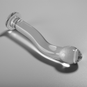 NEBULA SERIES BY IBIZA - MODELL 18 DILDO BOROSILIKATGLAS 18,5 X 3,5 CM KLAR