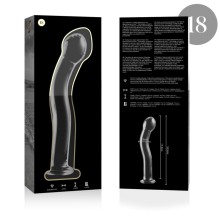 NEBULA SERIES BY IBIZA - MODÈLE 18 GODE EN VERRE BOROSILICATE