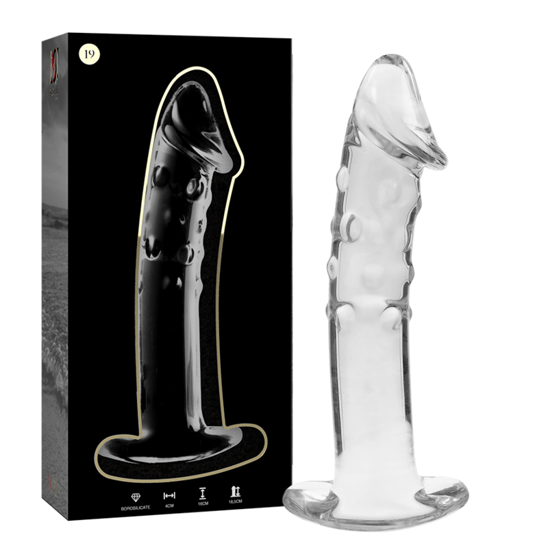 NEBULA SERIES BY IBIZA - MODÈLE 19 GODE EN VERRE BOROSILICATE