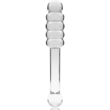 NEBULA SERIES BY IBIZA - MODELL 20 DILDO BOROSILIKATGLAS 20,5 X 3 CM KLAR