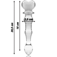 NEBULA SERIES BY IBIZA - MODÈLE 21 GODE EN VERRE BOROSILICATE