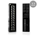 NEBULA SERIES BY IBIZA - MODELL 22 DILDO BOROSILIKATGLAS 21,5 X 2,5 CM KLAR